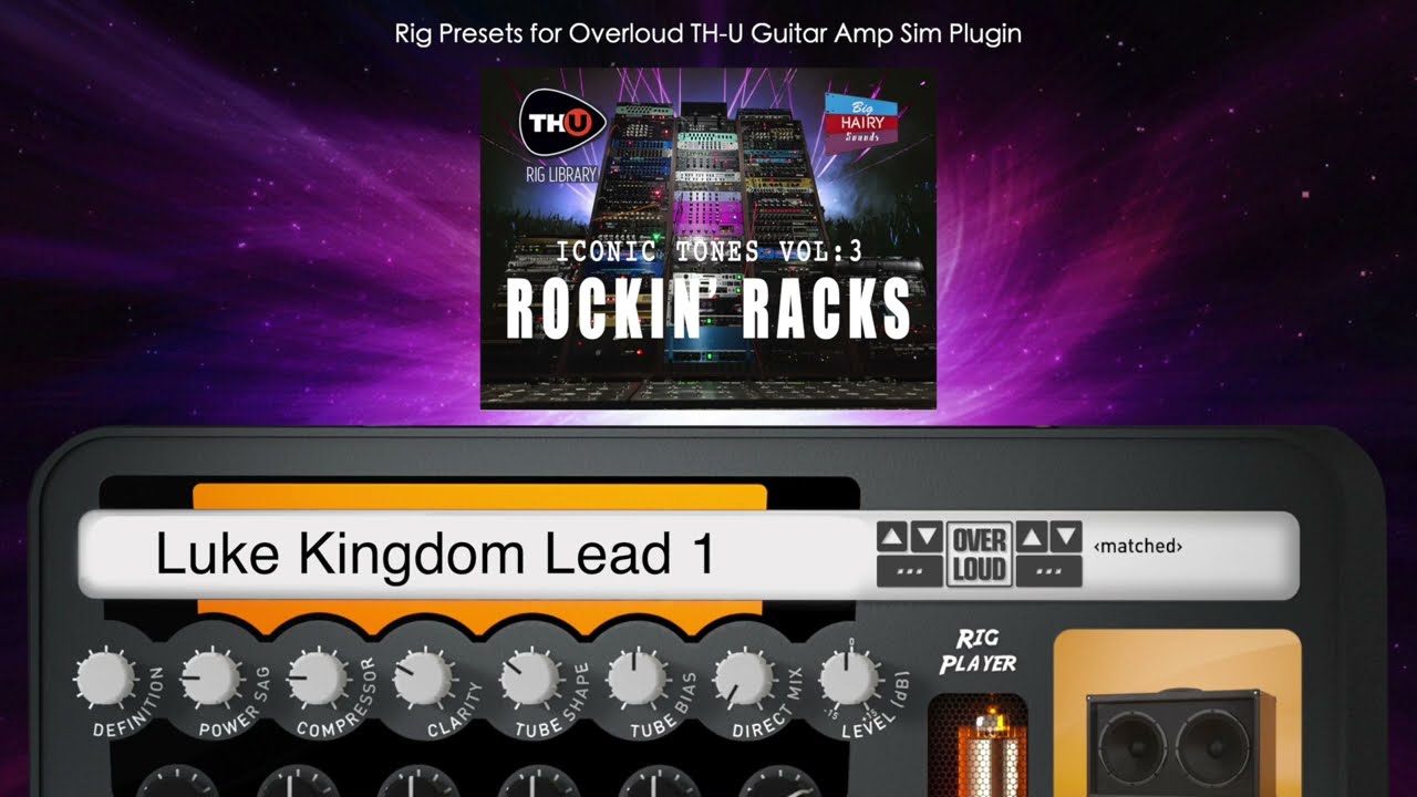 Overloud THU Iconic Tones VOL3 - ROCKIN' RACKS