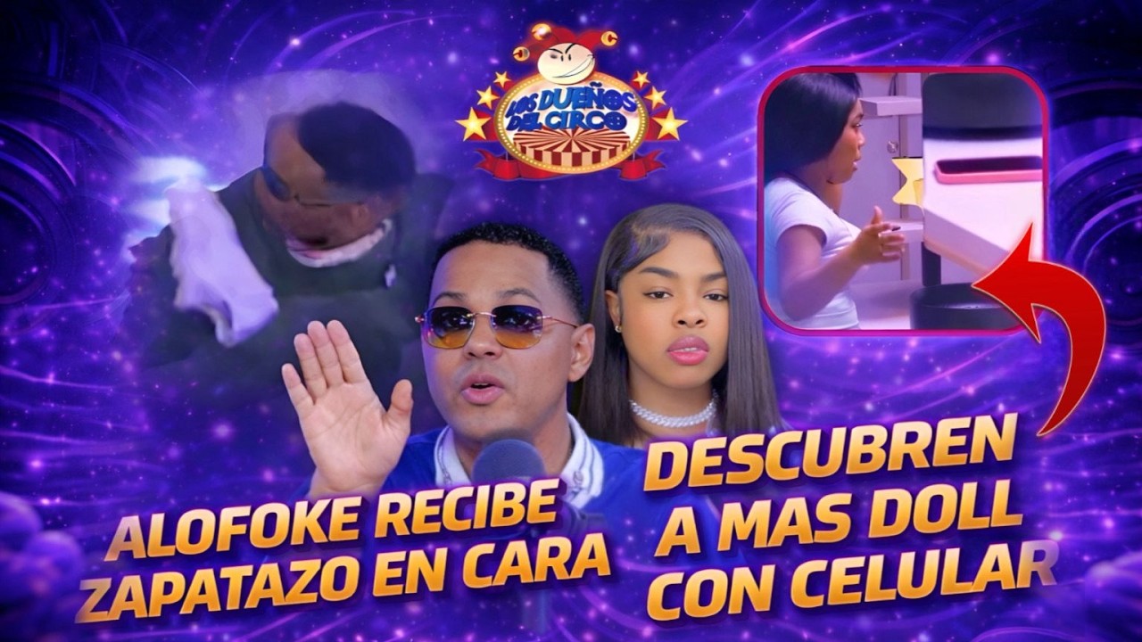ALOFOKE RECIBE ZAPATAZO EN CARA/ DESCUBREN A MAS DOLL CON CEL/ PLANETA SIN PRESENTADORA/ BREVES