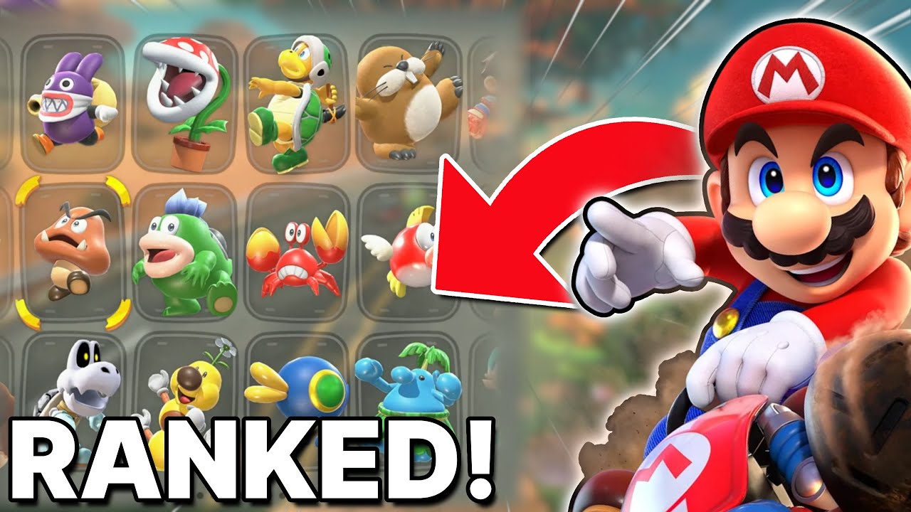 Рейтинг персонажей Mario Kart World!