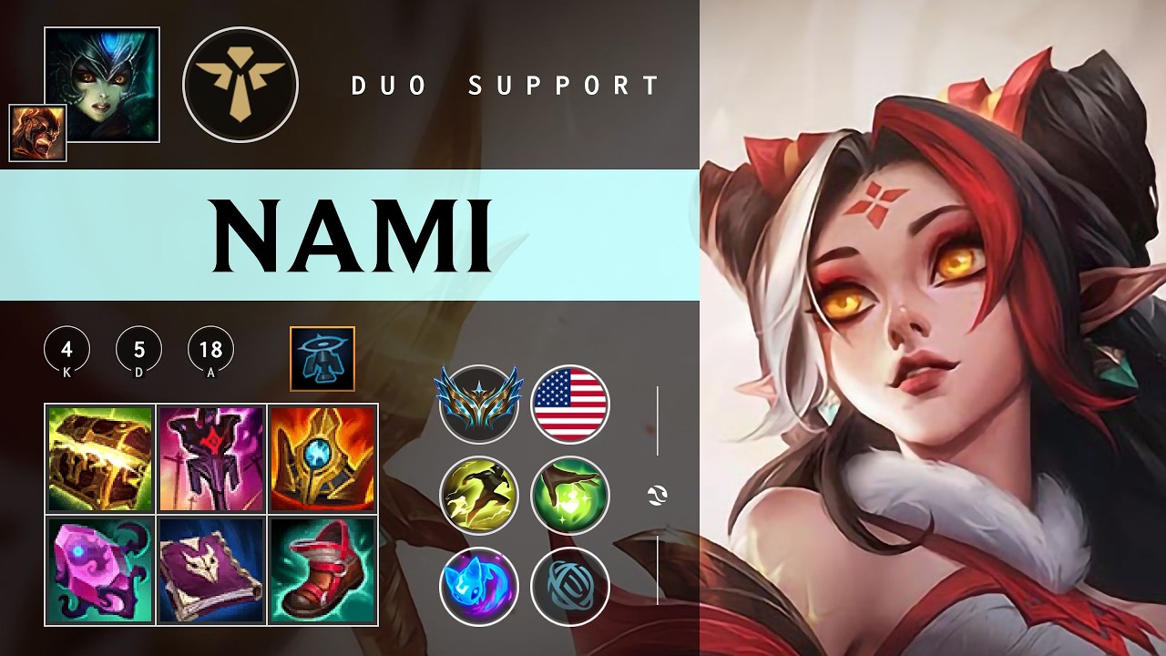 Nami Support vs Bard - NA Challenger Patch 26.06