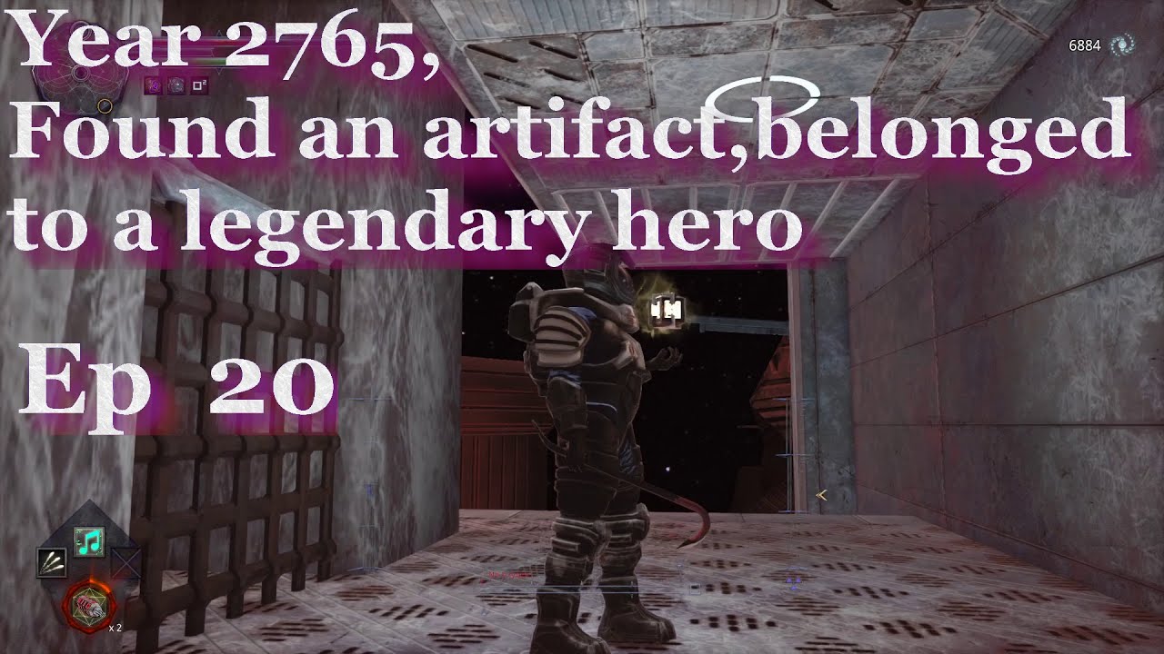 HellPoint - Minor Thespian set  - Old Heat Shield - Prying tool Crowbar Half-Life nod  Mind Vessel S