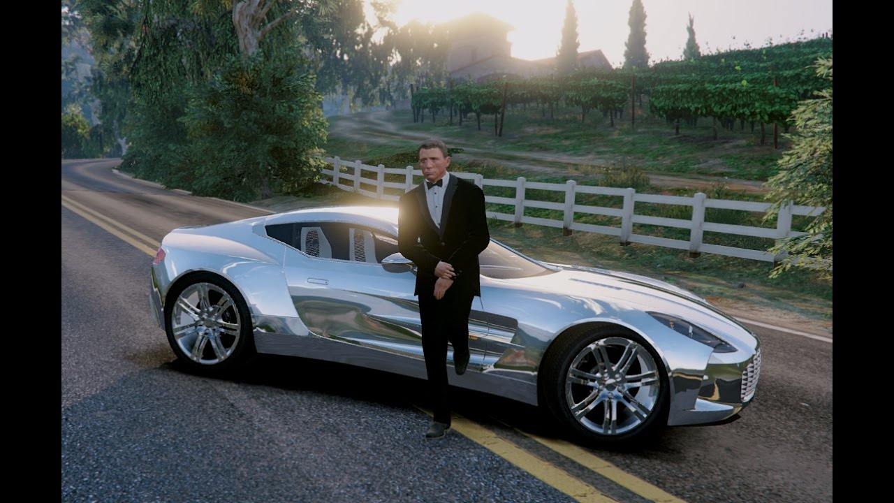 GTA V | JAMES BOND CARS COLLECTION IN GTA 5