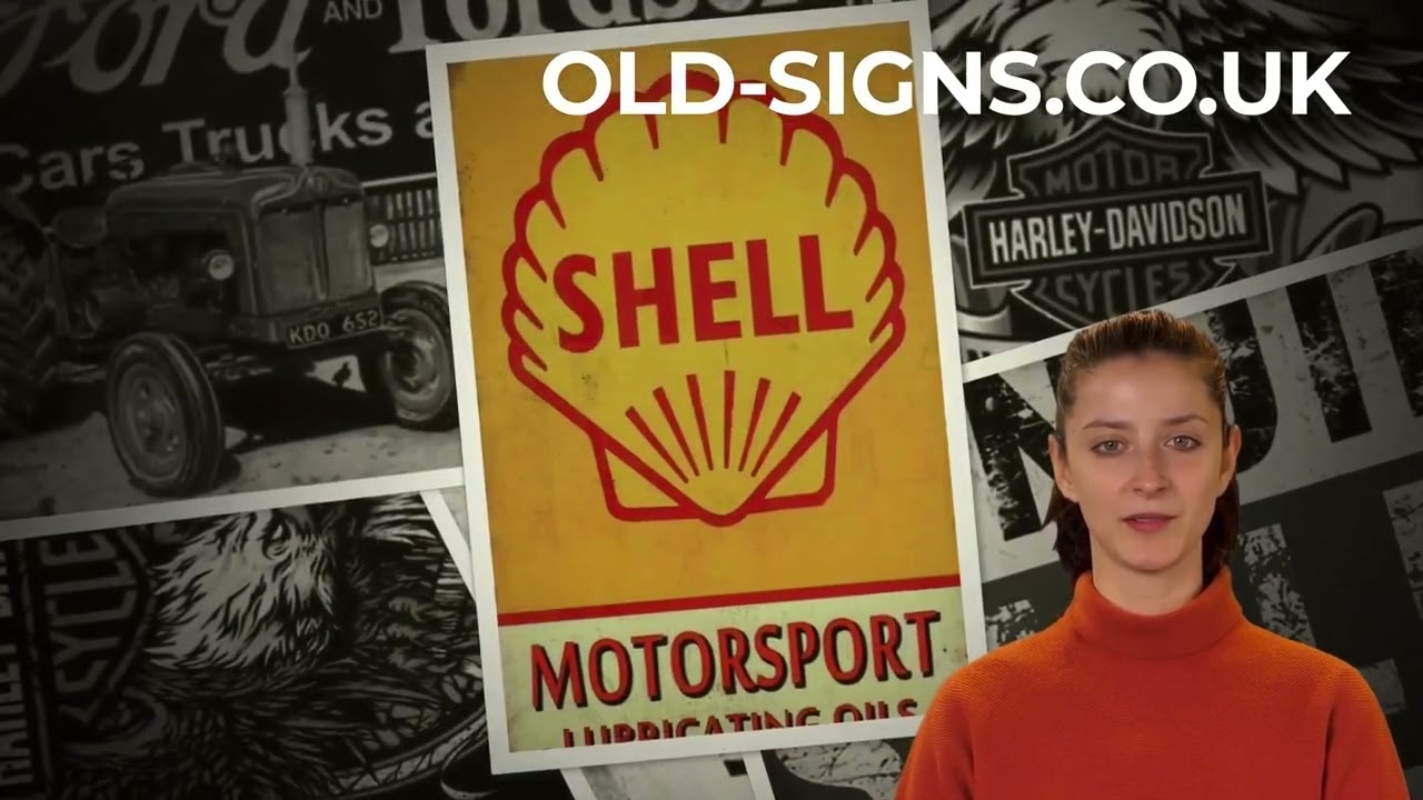 Old Signs Vintage Style Motoring Signs.