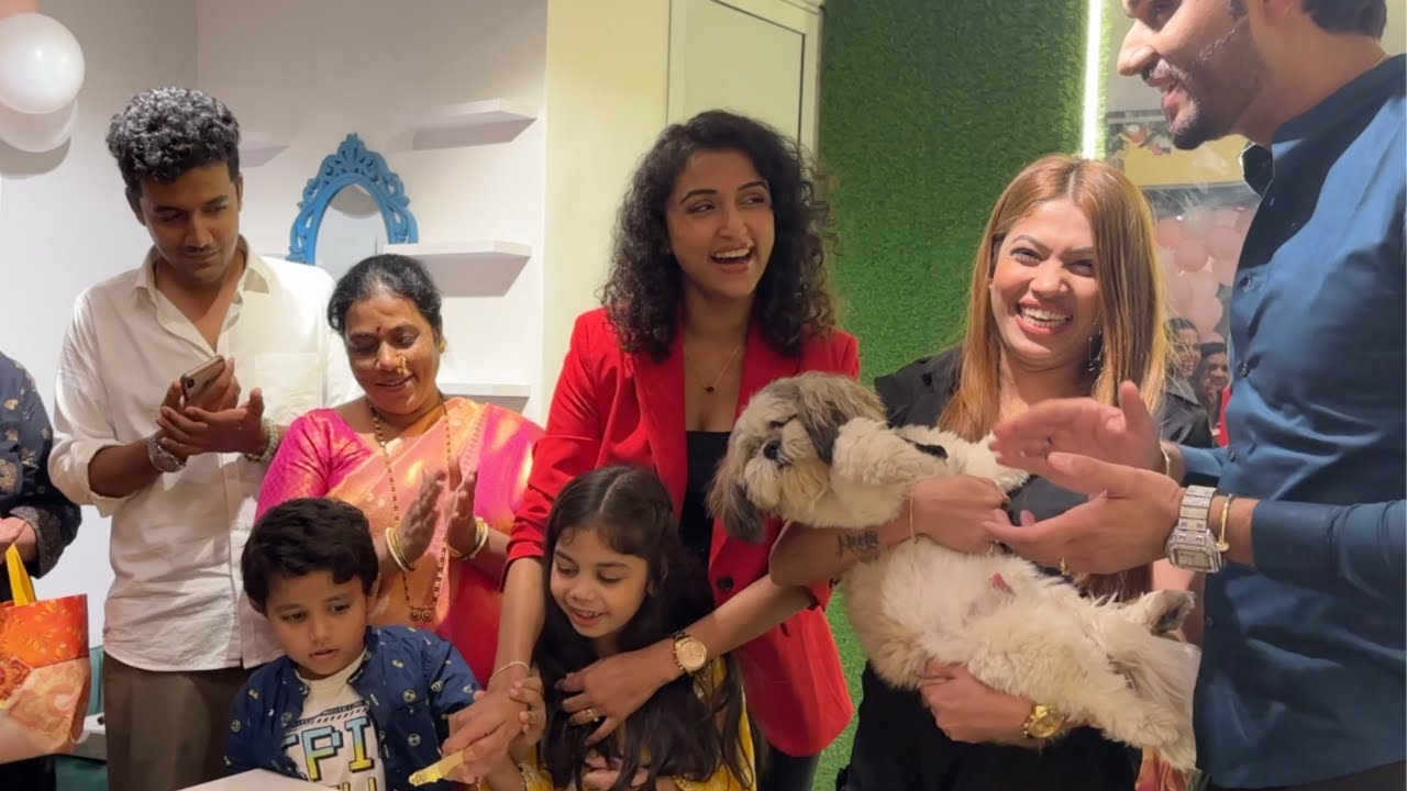 Nail salon ki opening | Riva Patil