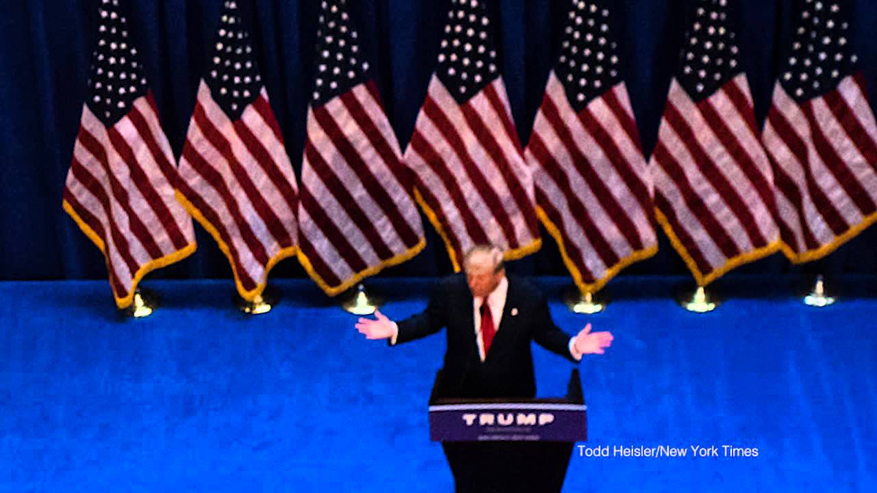 Todd Heisler&rsquo;s Trump Campaign Announcement Photo