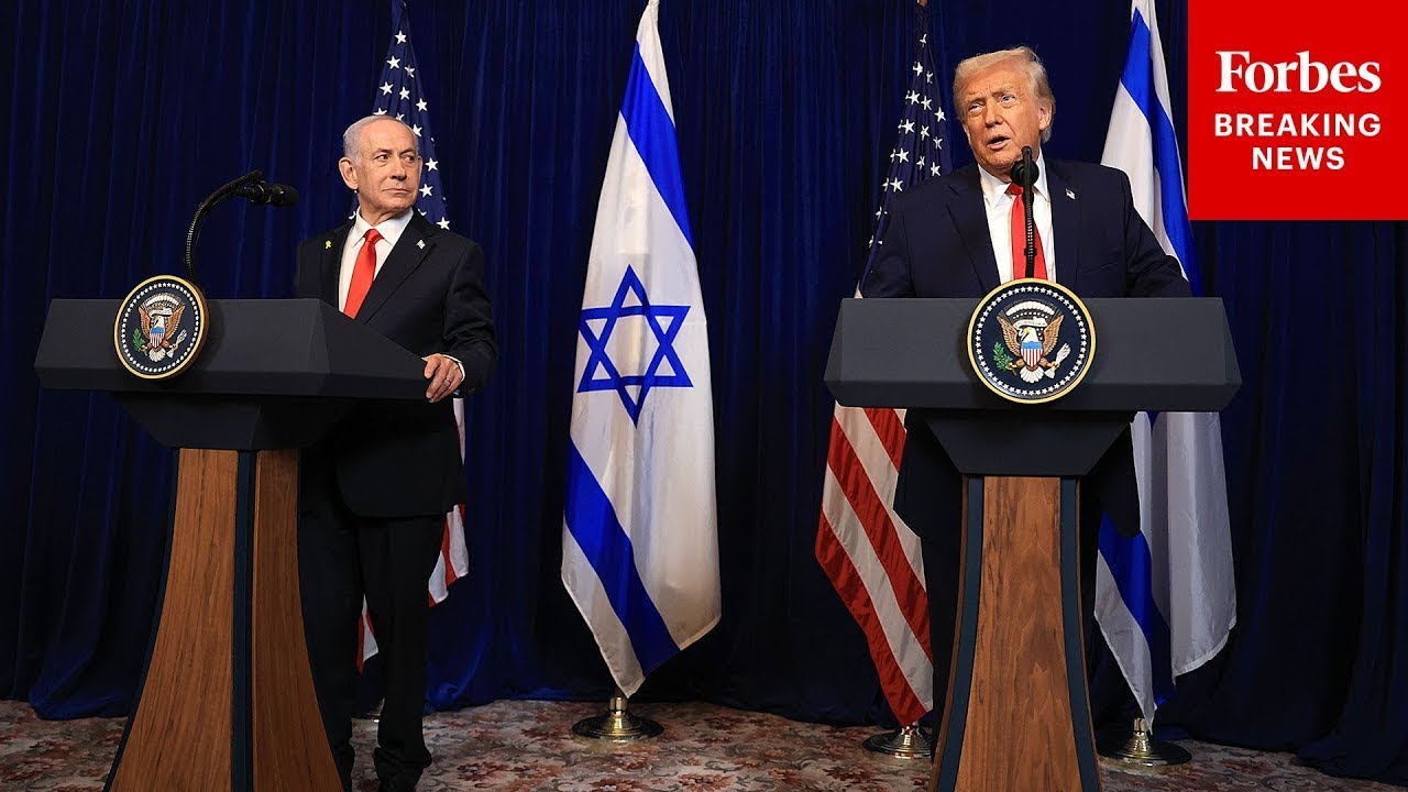 Trump Says Abraham Accords Will Be Expanded During Press Briefing With Netanyahu