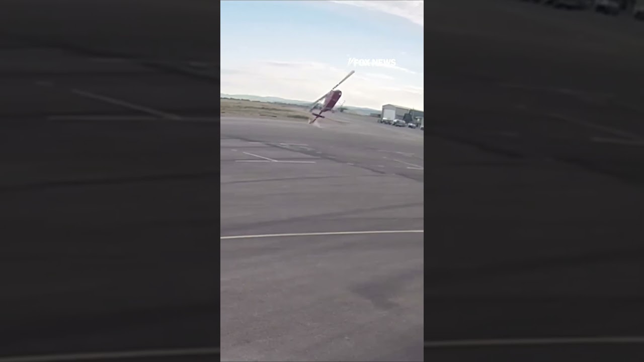 WATCH: Helicopter SPIRALS OUT OF CONTROL #shorts #us #news #foxnews