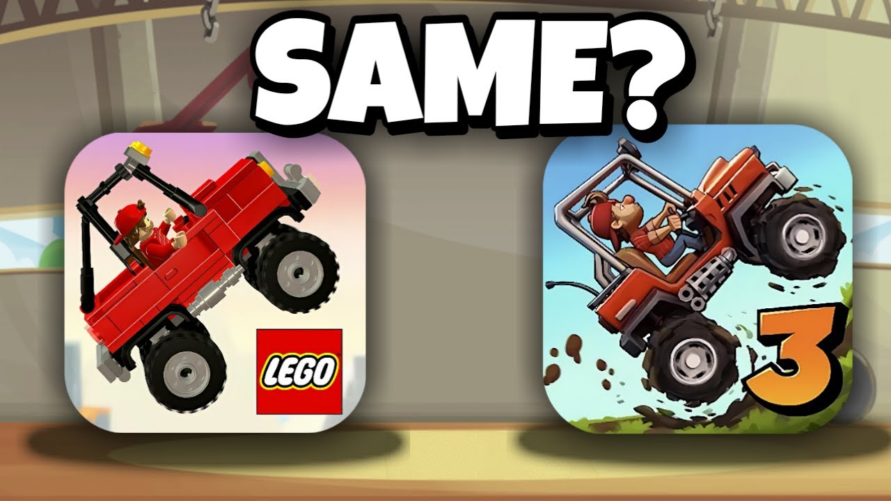 Hill Climb Racing 3 VS Lego Hill Climb Adventures