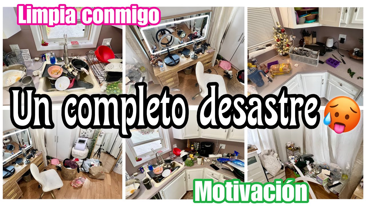 🧼*NEW* MOTIVACIÓN PARA LIMPIAR TU HOGAR🥵 UN COMPLETO DESASTRE😳 LIMPIEZA Y ORGANIZACIÓN EN MI CASA🧺