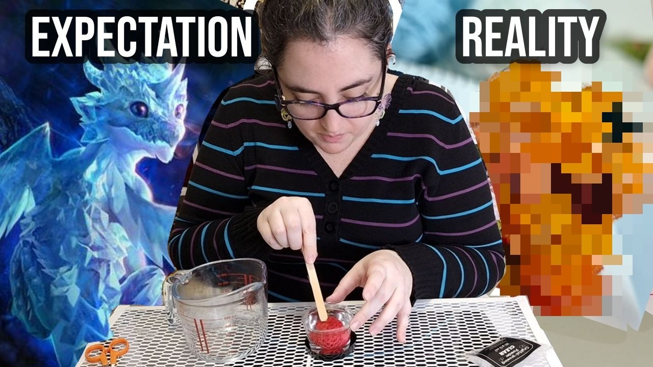 Can I grow crystals on crochet?