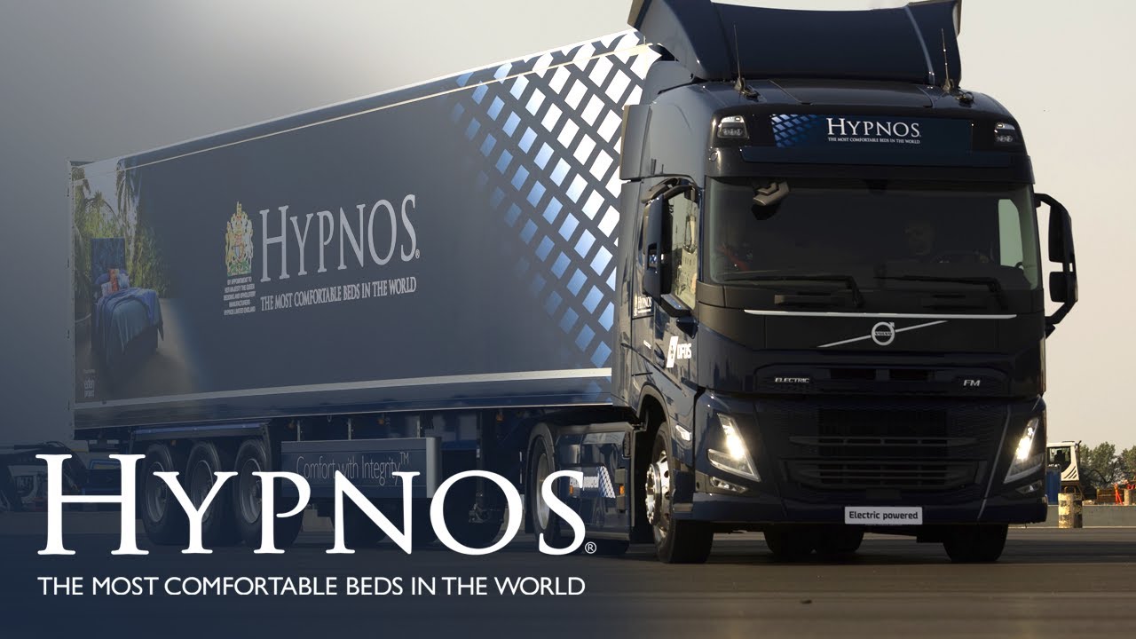 Hypnos Beds | DFDS Delivers First Electric Truck To The UK