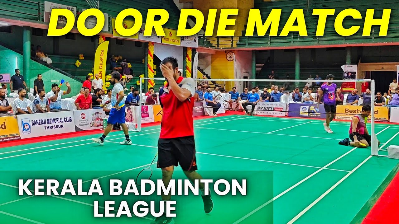 SHIVASHANKAR/ARUN GEORGE Vs ADHIN/ROJIN| KERALA BADMINTON LEAGUE 2025- THRISSUR