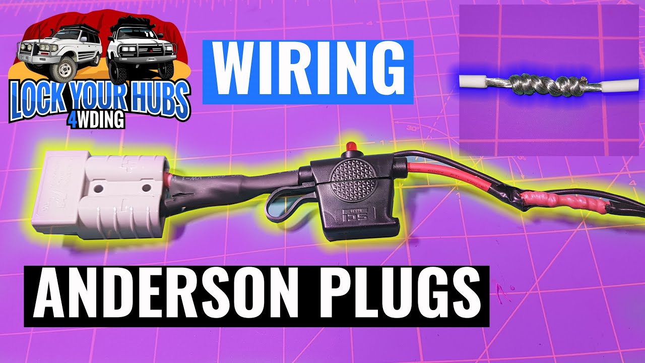 Wiring Anderson Plugs and Splicing Wires