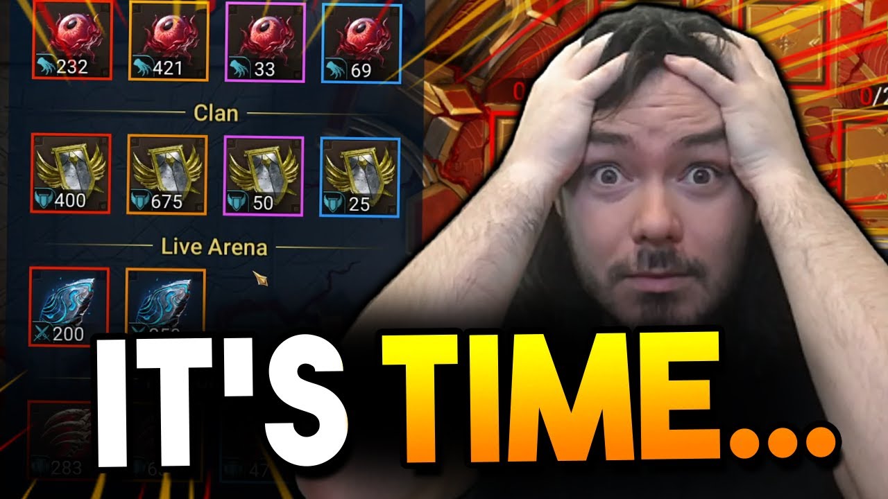 CRAFTING ALL MY MYTHICAL RELICS......!! | RAID: Shadow Legends