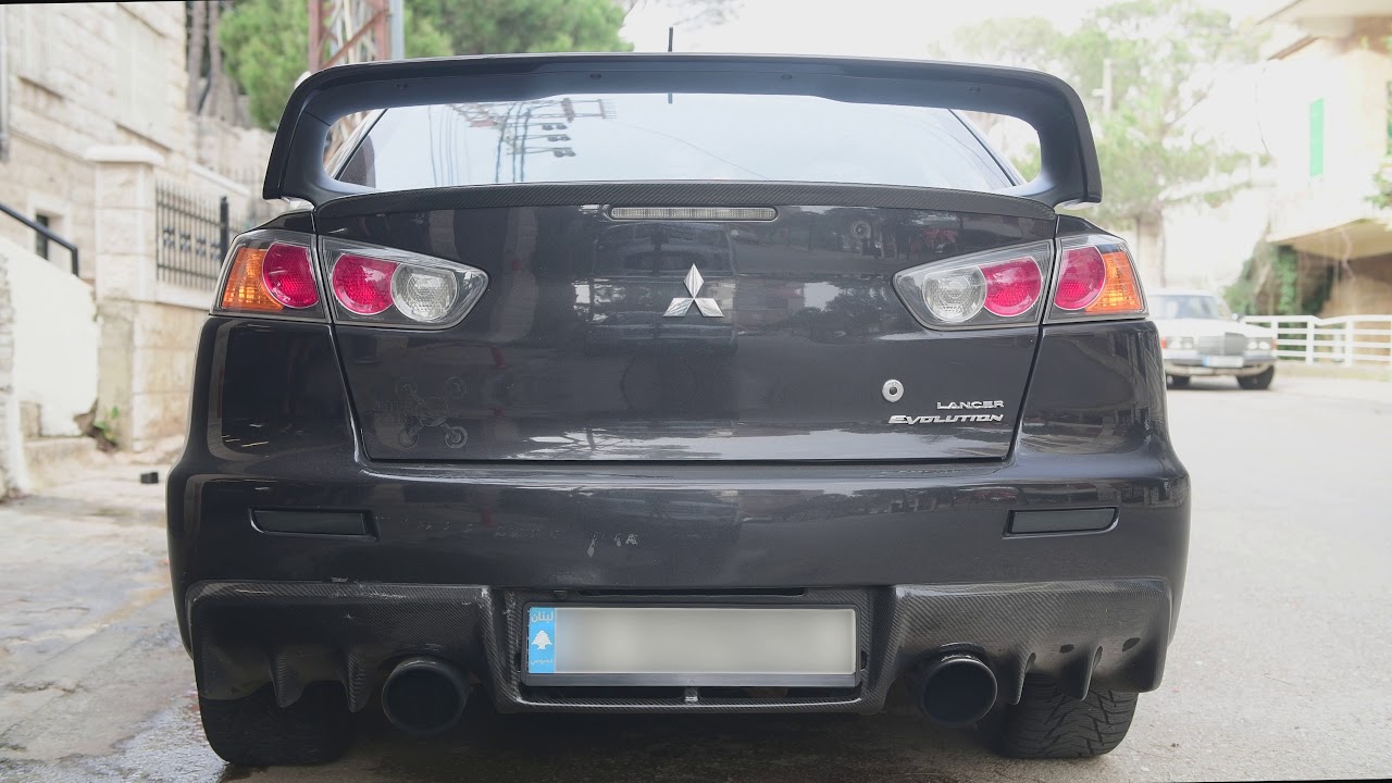 Mitsubishi EVO X MR (AMS Downpipe x Borla Exhaust) Startup + Rev
