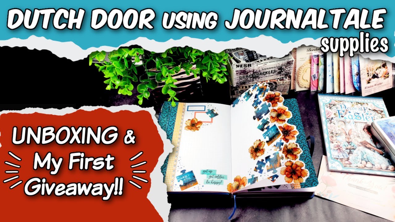💖Huge JournalTale Haul🧩 Dutch Door Spread PLUS💵 Giveaway!