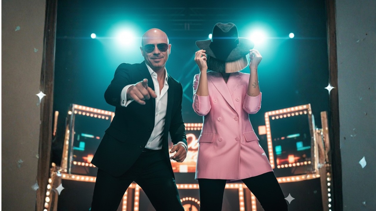 Midnight Groove – Sia ft. Pitbull (Official Lyrical Video) 🌙🔥 | Dance Pop Party Anthem
