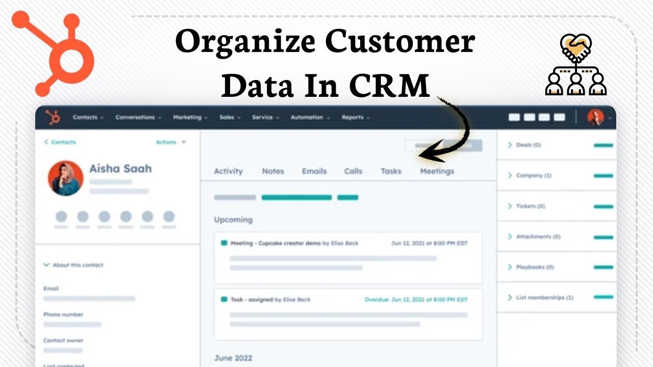 How To Organize Customer Data In HubSpot CRM