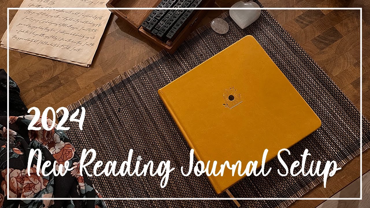 2024 Reading Journal Setup