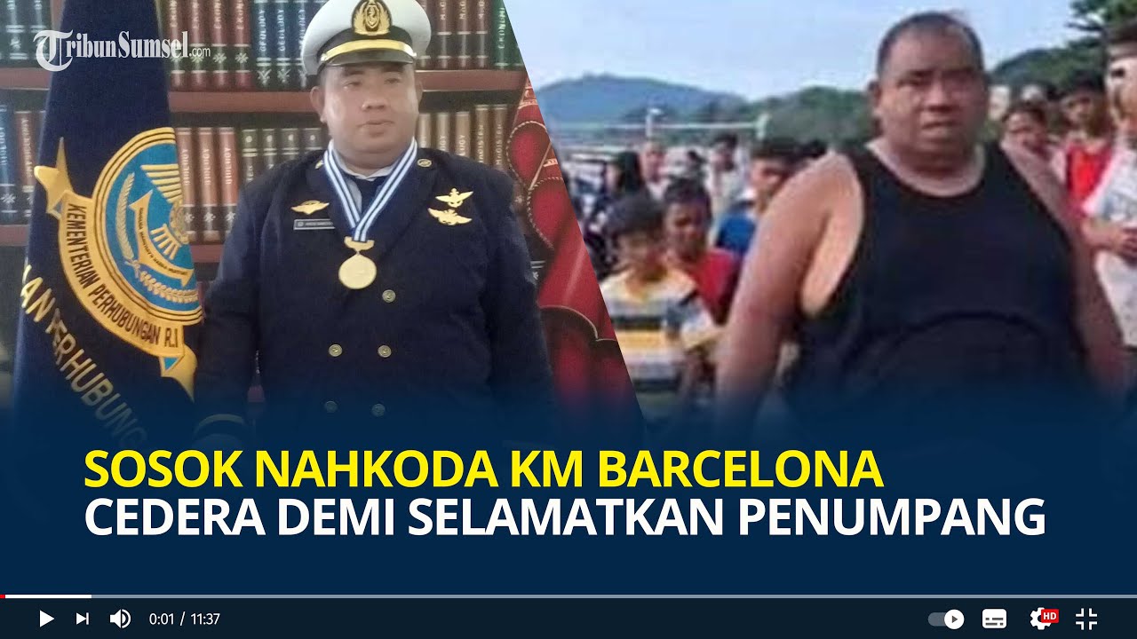 Sosok Iknosi Bawotong, Nahkoda KM Barcelona Rela Cedera Demi Selamatkan Penumpang dari Kebakaran