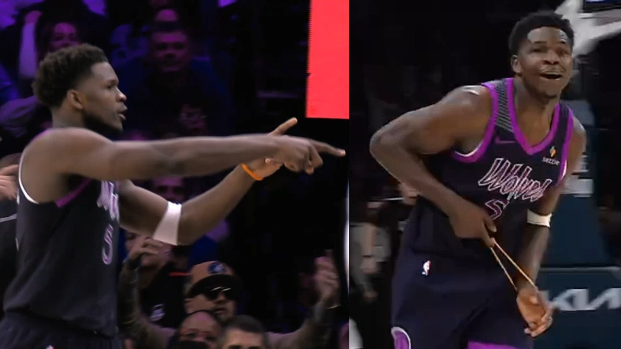 Anthony Edwards takes over clutch with 10 straight points for T-wolves vs Mavs