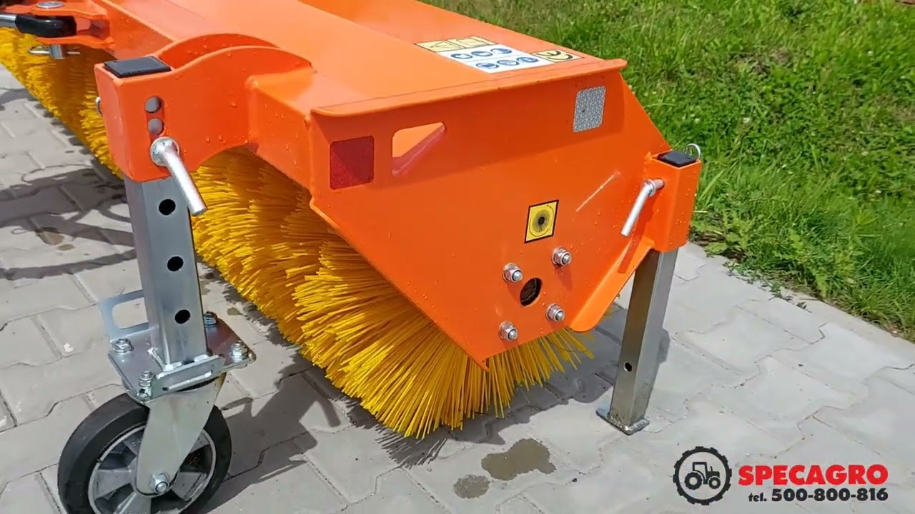 Zamiatarka/Wymiatarka 2m ! Szczotka do traktora napęd hydrauliczny! SPECAGRO