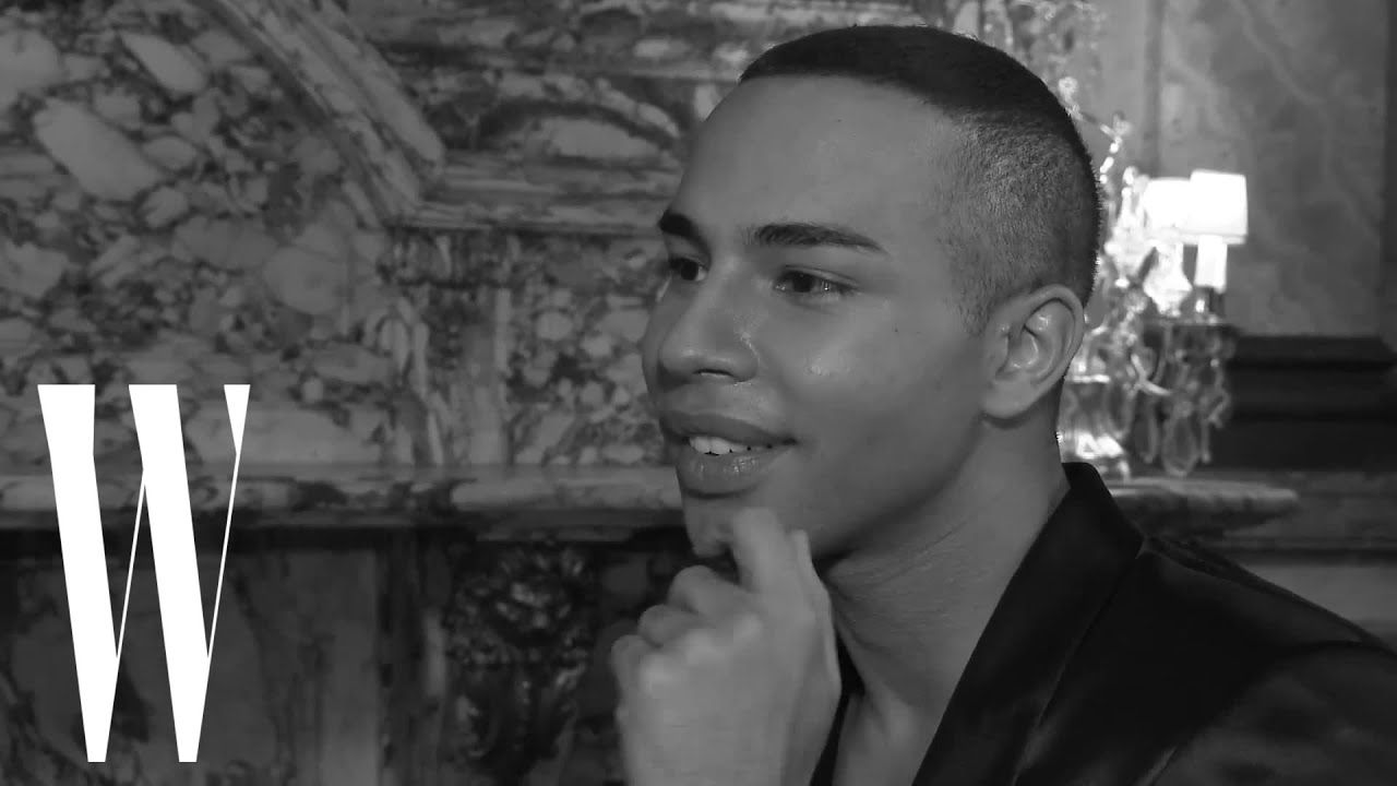 Balmain Designer Olivier Rousteing Prefers Bad Hair Over Bad Makeup | W Magazine