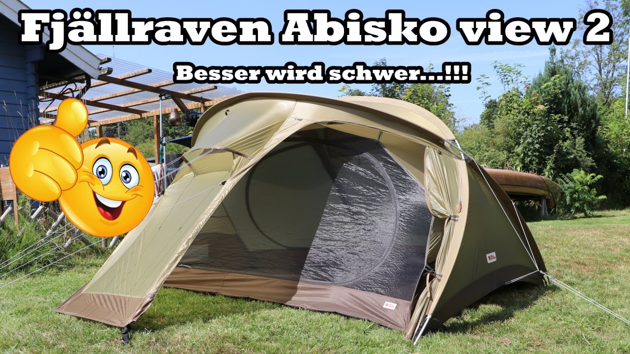 Fjällraven Abisko View 2 - Das Zelt für (fast) alle Touren - Trekking Camping