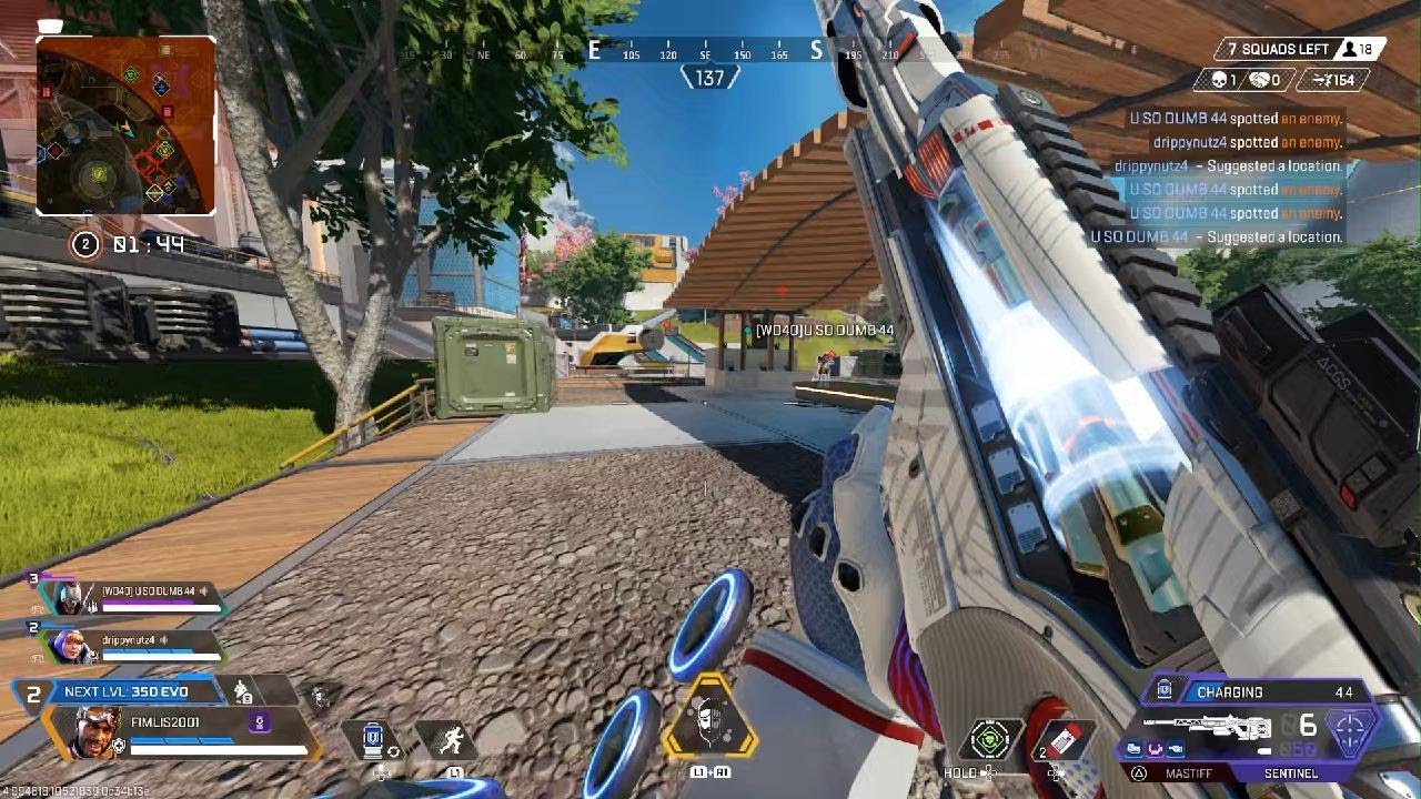 The sentinel is a really good sniper
