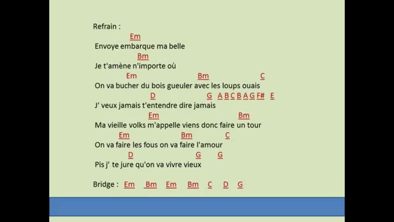 Embarque ma belle - Kaïn