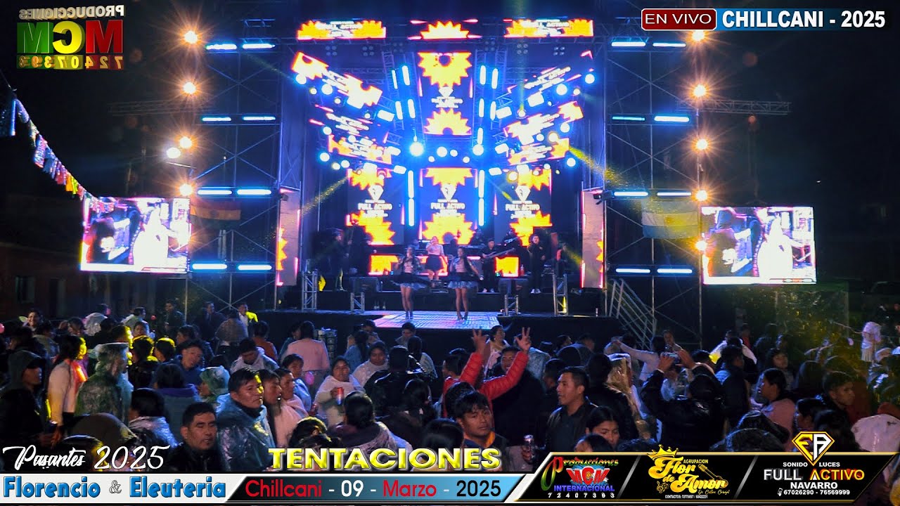 FLOR DE AMOR EN VIVO CARNAVALES CHILLCANI 2025 - MCM Producciones  Internacional