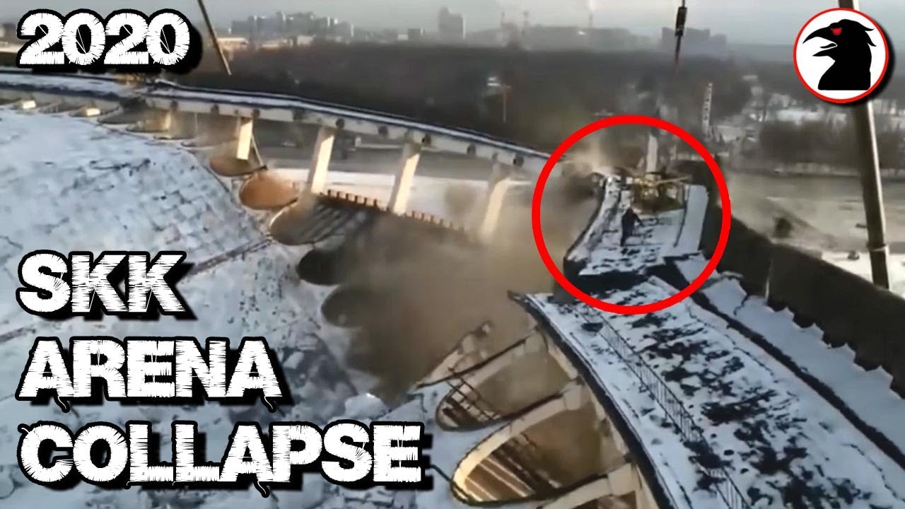 Final Seconds - Russian Worker Cuts Too Much - Entire Stadium Collapses (SKK Arena 2020)