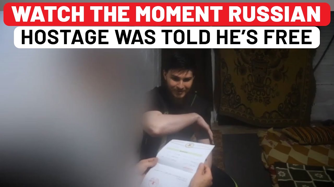 On Cam: Russian Hostage Alex Trufanov’s Reaction On Learning About His Release From Gaza | Hamas