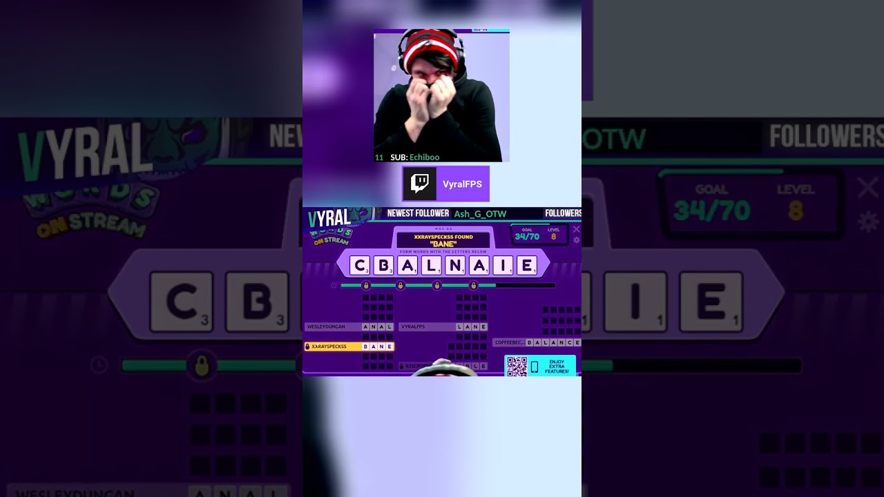 Words on Stream XD