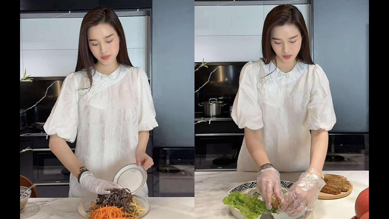 Hoa hậu Đỗ Thị Hà đáp thẳng khi bị netizen nói quay clip 