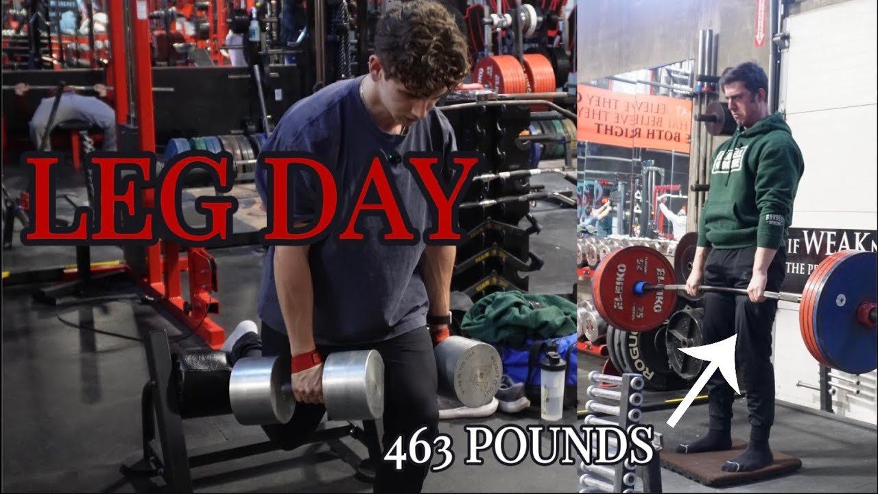 DEADLIFTS / LEGS at The TOP Strength Project (feat. Eric Bodeker)