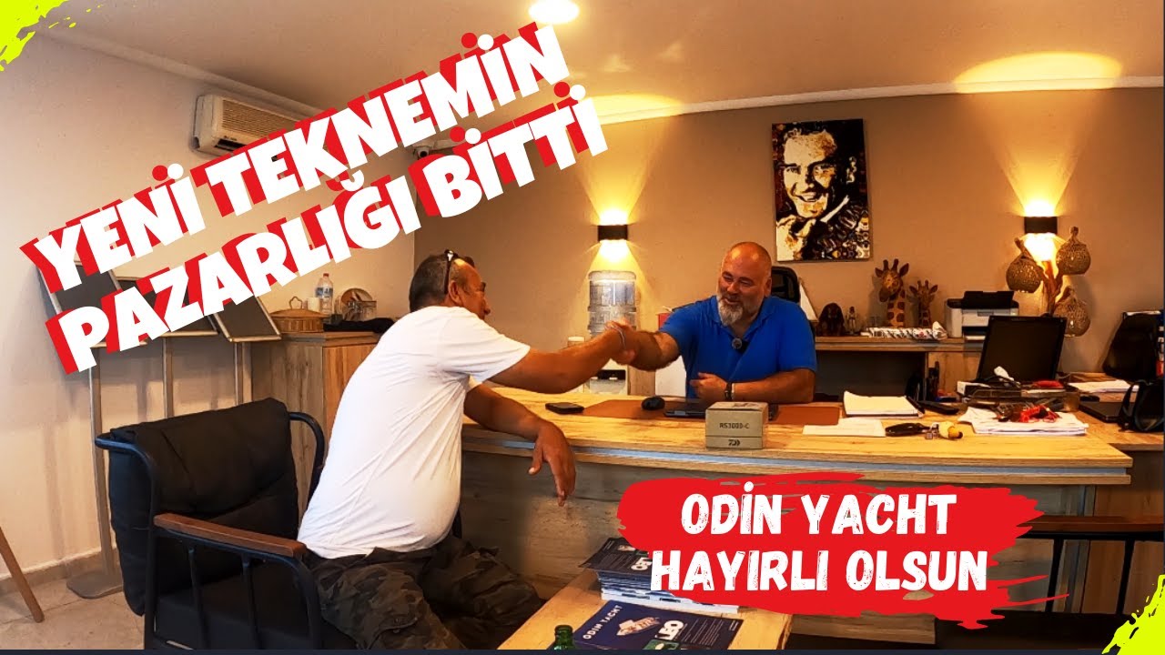 YENİ TEKNEMİZİN PAZARLIĞI BİTTİ. ODİN YACHT RAPİD 4.65 HAYIRLI OLSUN.. #tekne #balıkavı #kamp #deniz