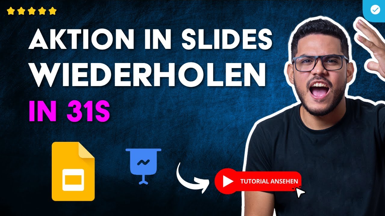 Wie Man Eine AKTION in GOOGLE SLIDES Wiederholt in 31S