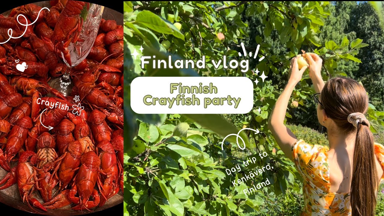 Weekend in Finland | Finnish crayfish party and a day trip to Saimaa