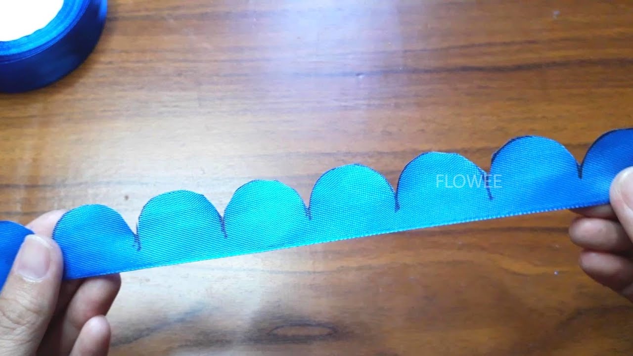 DIY ribbon Rose Easy ! Amazing ribbon flower trick