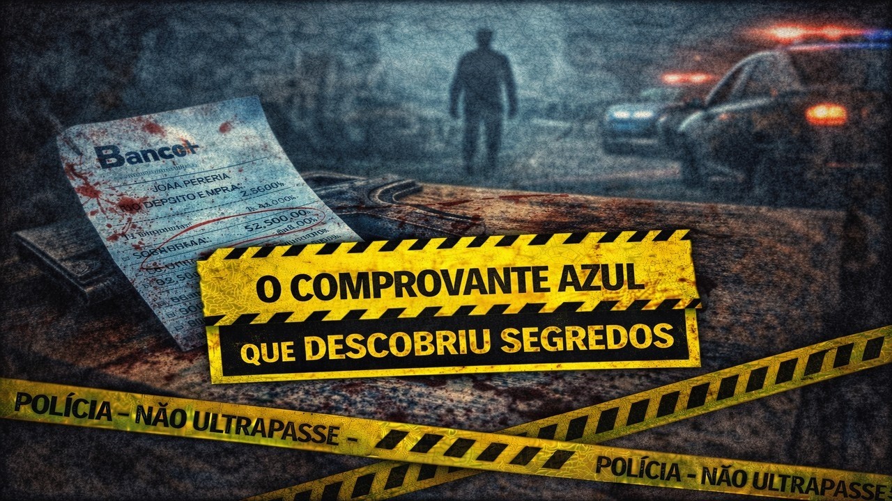 O COMPROVANTE AZUL QUE DESCOBRIU SEGREDOS EM UBERLÂNDIA...