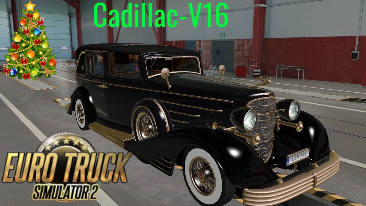 Euro Truck Simulator 2 Обзор мода (Cadillac V-16)
