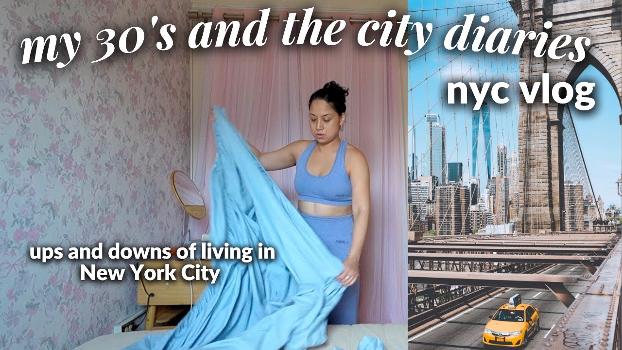 What It's Really Like Living Alone in New York City at 35 (work days, errands and nyc summer)