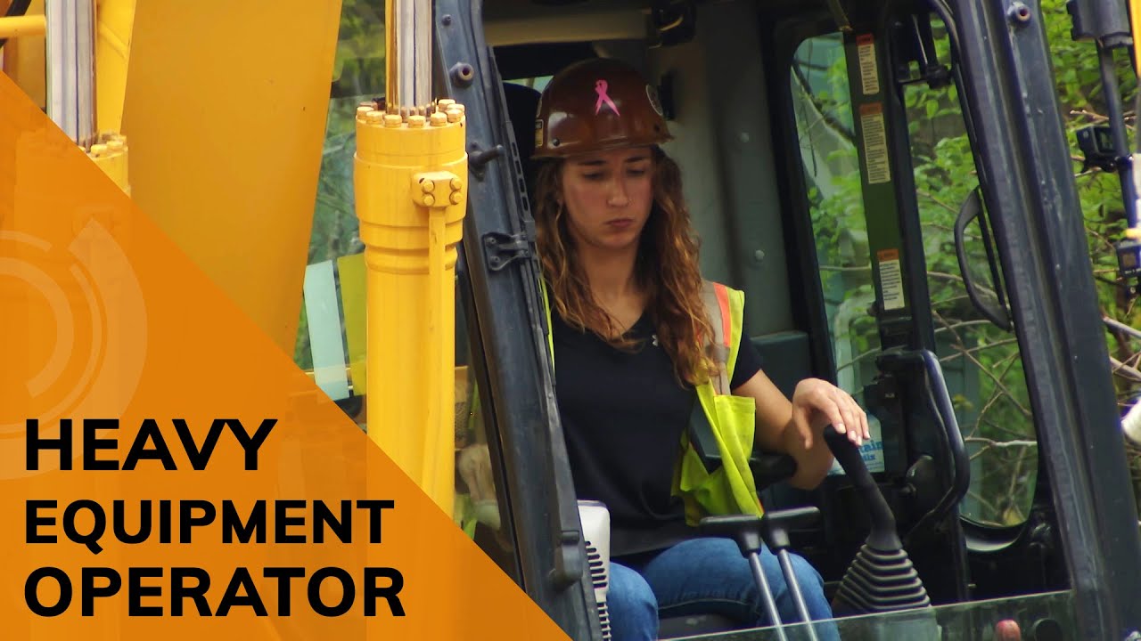 Heavy Equipment Operator | Future Jobs | Learn about careers in the trades