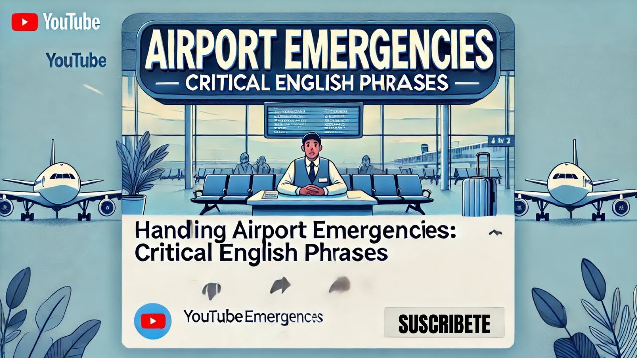 48.⏰Handling Airport Emergencies  Critical English Phrases