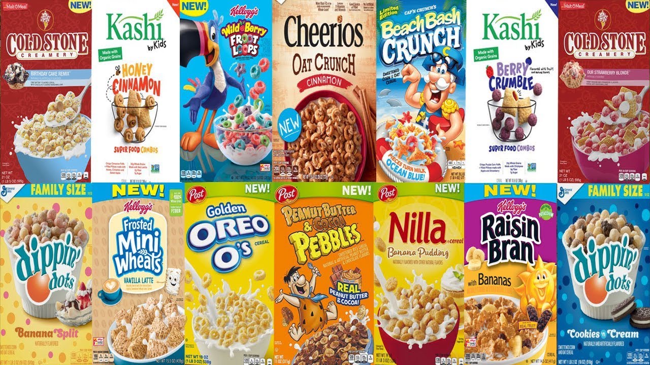 2018 New Cereals Update