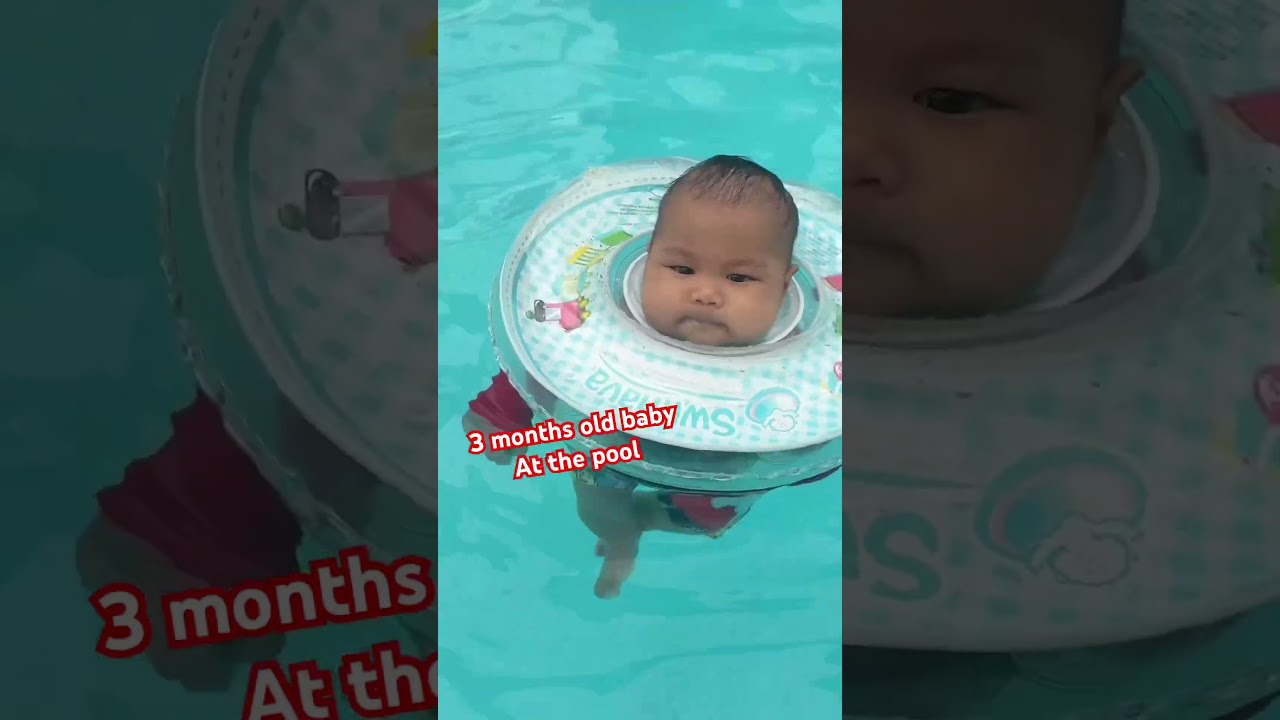 First time in the pool baby Rui #kachuchutv  #pinoysajapan #trending