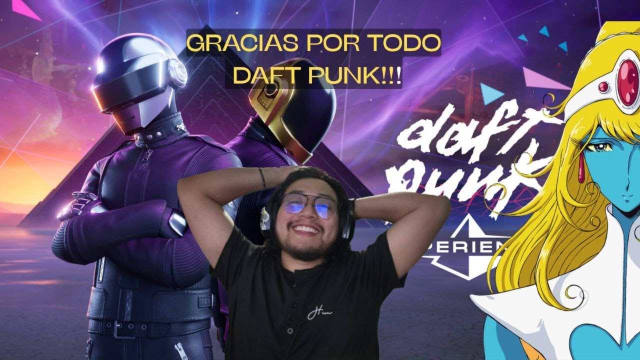 FAN DE DAFT PUNK REACCIONA POR PRIMERA VEZ AL EVENTO DE DAFT PUNK FORTNITE
