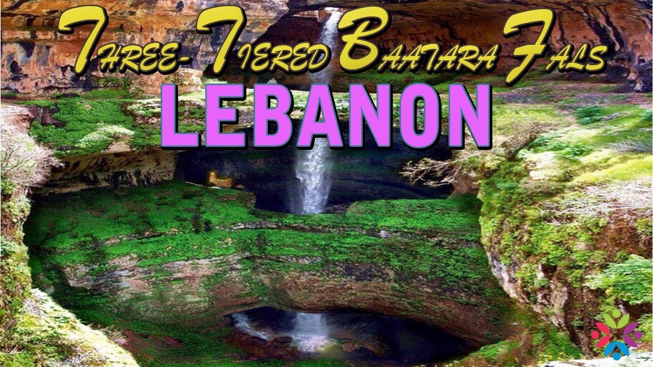 THREE TIERED BAATARA FALS LEBANON