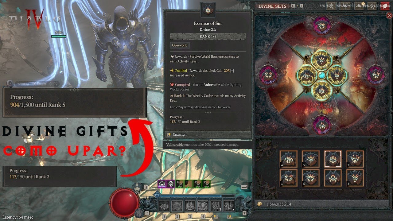 DIVINE GIFTS - Como Pegá-los, Upá-los e Usá-los EM CADA SITUAÇÃO. DIABLO 4 TEMPORADA 11